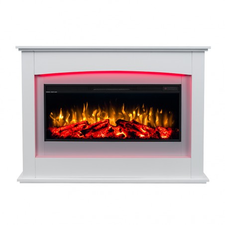 TruFlame 35inch wall mounted electric fire with mantel