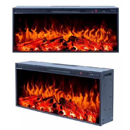TruFlame 35inch wall mounted electric fire with mantel